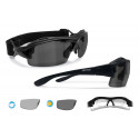 Photochromic Polarized Cycling Sunglasses for Prescription P399FTA Matt Black
