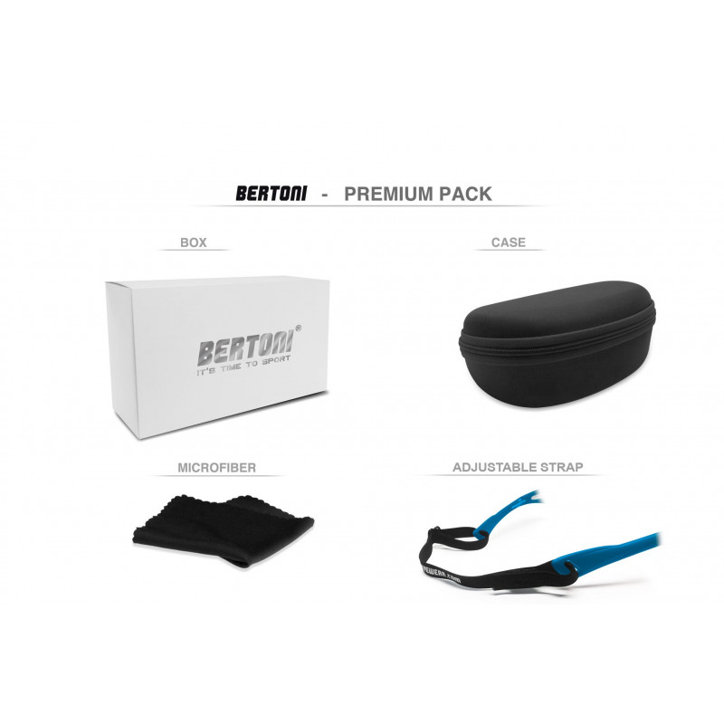 Photochromen Fahrradbrillen Bertoni F1001E