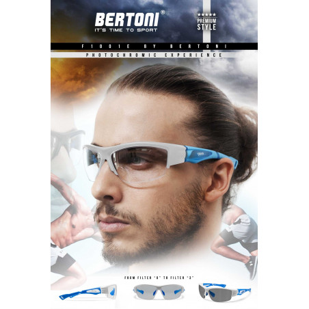 Photochromic Cycling Sunglasses  Bertoni F1001E