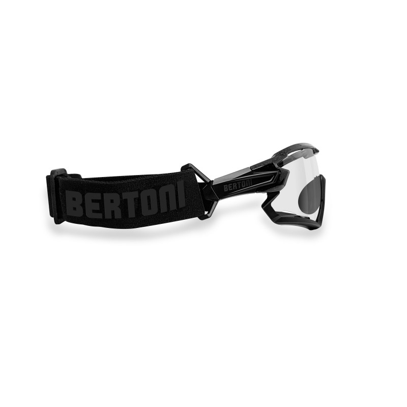 Bertoni Selbsttönend Fahrradbrille Rennbrille mit Sehstärke QUASAR F01