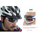 Photochromic Cycling Sunglasses for Prescription Bertoni QUASAR PFT02