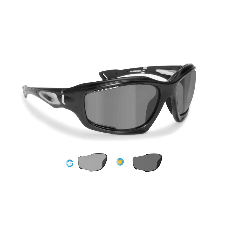 P1000FTA polarized photochromic sunglasses for cycling Bertoni