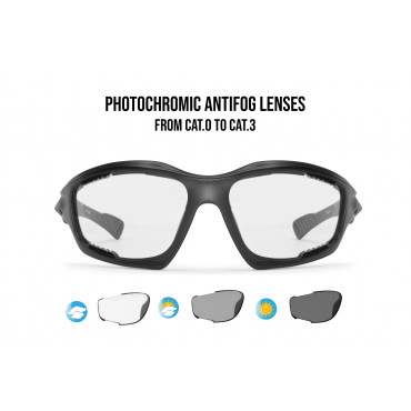 Cycling Photochromic Sunglasses Antifog F1000A