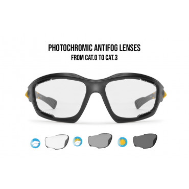 Cycling Photochromic Sunglasses Antifog F1000C