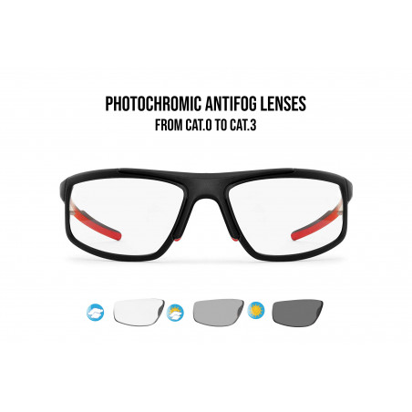 Photochromic Cycling Sunglasses F180C 