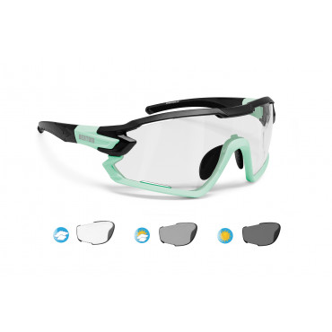 Photochromic Cycling Sunglasses for Prescription QUASAR F04