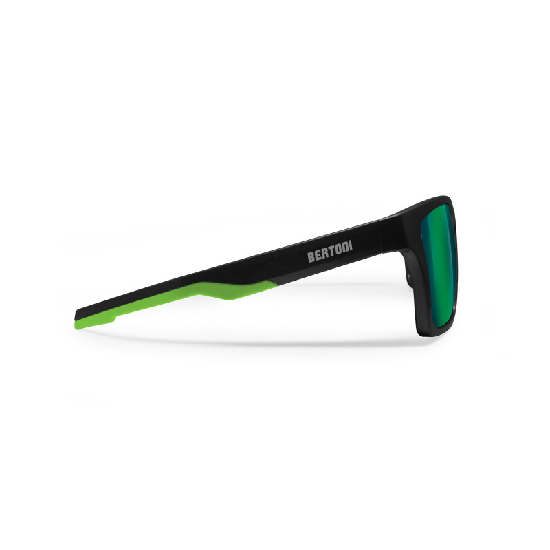 Bertoni Sport Cycling MTB Running Sunglasses for Men Women in TR90 100% UV  Block mod. GEMINI