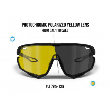 WOWSUN Occhiali Da Sole Sportivi Polarizzati Uomo - Guida, Corsa, Pesca, Ciclismo - Protezione UVA/UVB Con Custodia Rigida