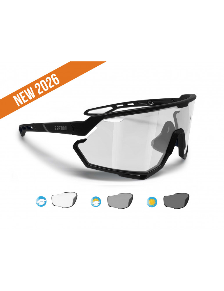 Photochromic Cycling Sunglasses Wide Lens ALPHA 01PH