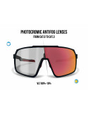 Gafas MTB Running Ciclismo con Lente Ancha Espejada Antivaho Hombres y Mujeres GEMINI Bertoni Italy