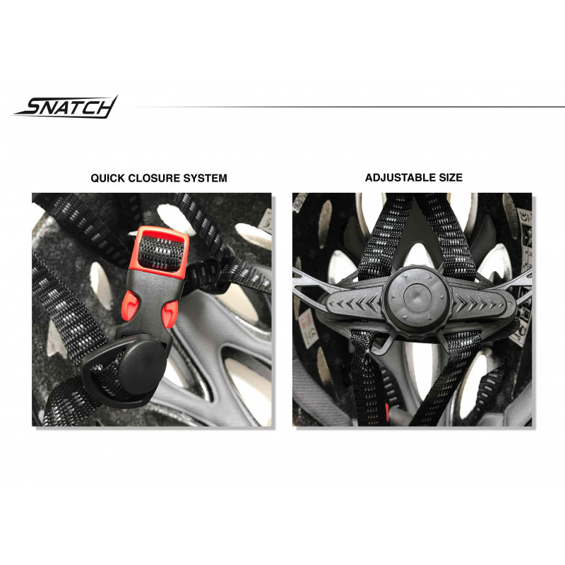 Bike Helmet MTB (Black/White)