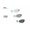 Effet lentille Lunettes de Cyclisme Photochromique F301B 