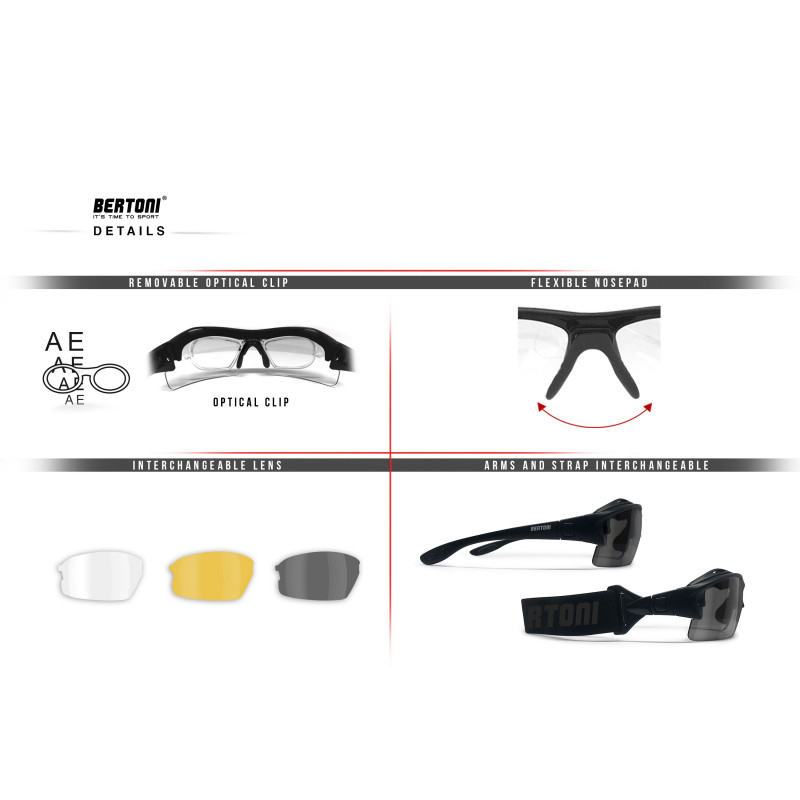 Fahrradbrillen mit Sehstärke AF399