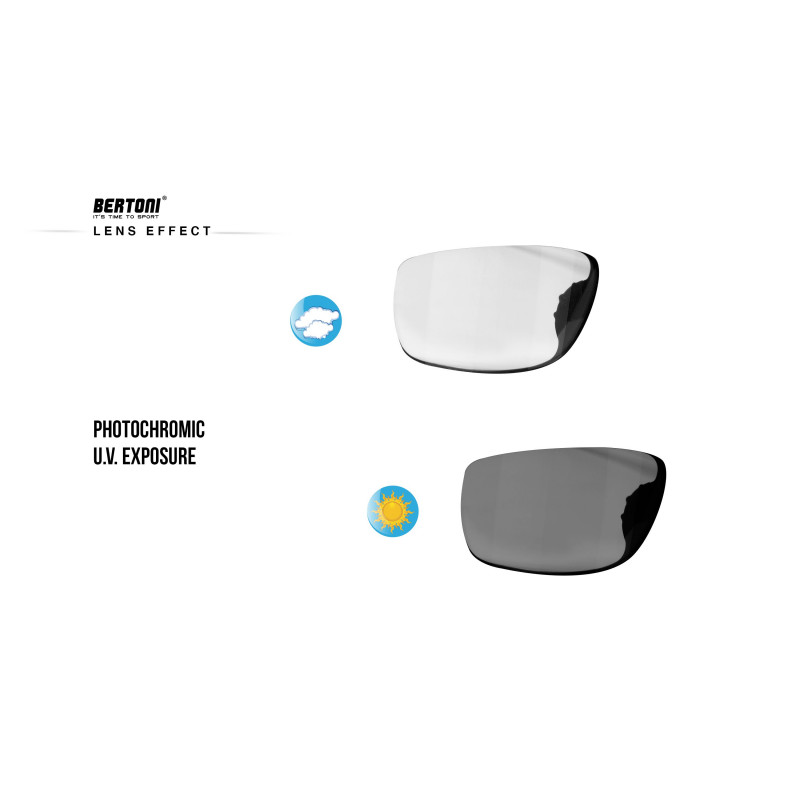 Photochromen Fahrradbrillen OMEGA F02